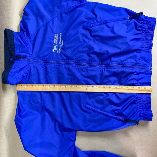 United States Postal Service Tri-Mountain Rain Jacket Nylon Fleece Lined - Large - Picture 17 of 17