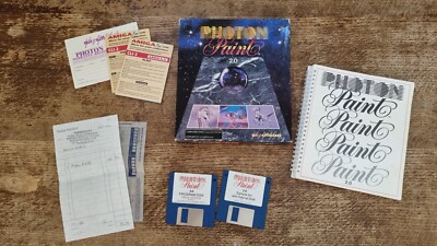 COMMODRE AMIGA - PHOTON PAINT 2.0 #BG17 CIB MICRO ILLUSIONS