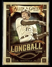 2020 Topps Allen & Ginter #LL-38 Gary Sheffield Longball Lore card