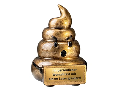 THOST Kleiner Loser/Verlierer-Pokal mit persönlicher Gravur | besondere Geschenkidee