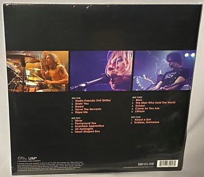 LP NIRVANA Live and Loud (180g 2LPs AUDIOPHILE Vinyl, 2019) NEW