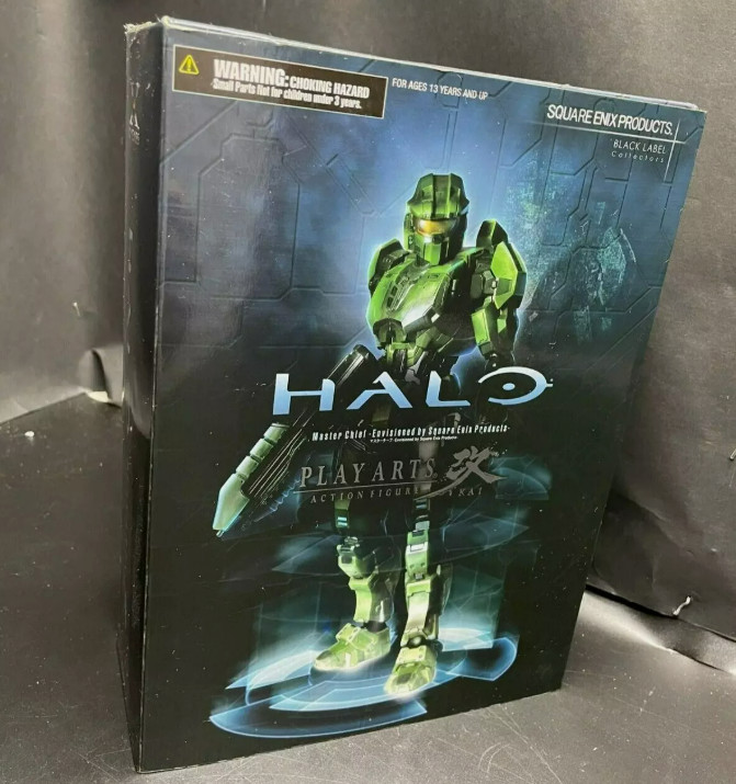 HALO 5 GUARDIANS Play Arts Kai Action Figure Master Chief Petty Officer Genuine