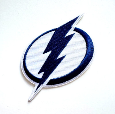 Tampa Bay Lightning Team NHL Logo zum Aufbügeln Aufnäher Patch Eishockey
