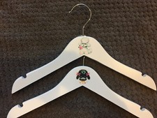 Vintage Inspired New Baby Childs Wood Hanger Lot