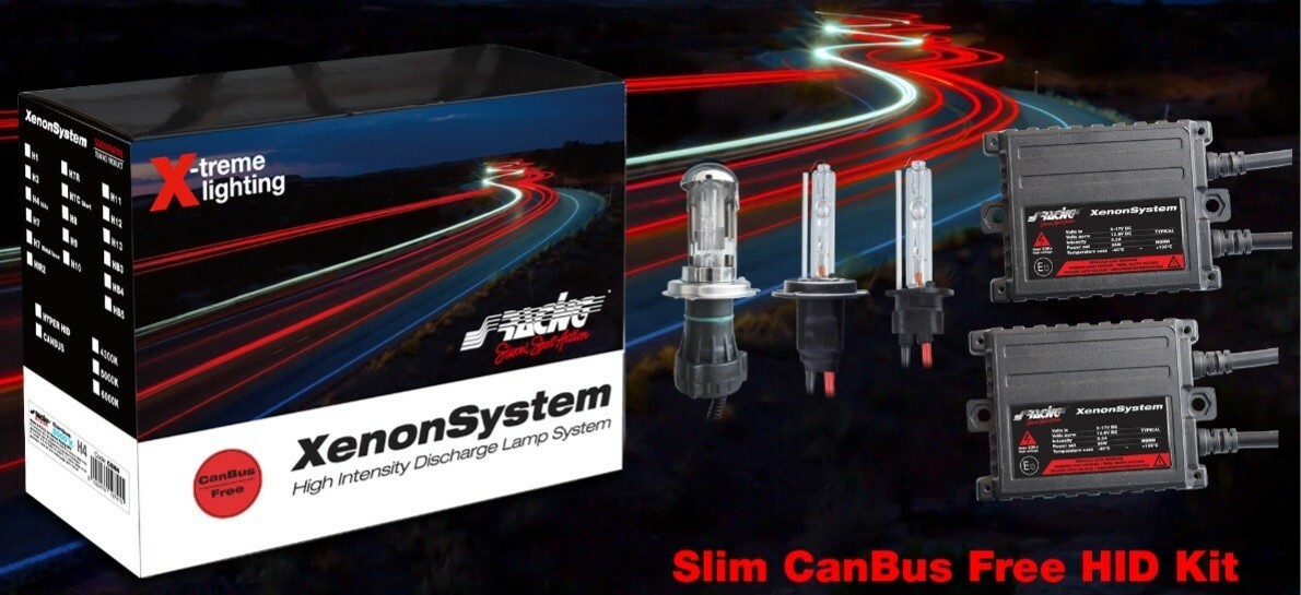 Kit Xenon auto Slim Canbus HID fascio singolo H7 5000K 35W