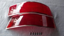 JP Blinkergläser hinten US Rand Chrom passend für Porsche 911 1973-1989 