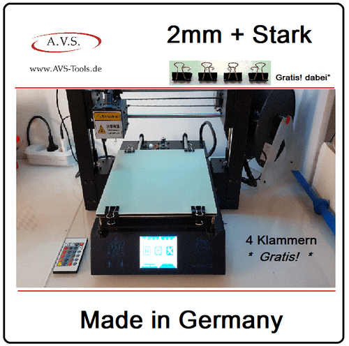 GFK FR4 Anycubic Mega X 3D Drucker Ultrabase Fdm Druckgröße Verbesserte Kit - Bild 1 von 2