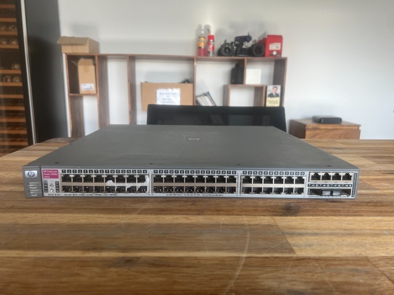 HPE J4906A-3400cl-48G Managed Switch