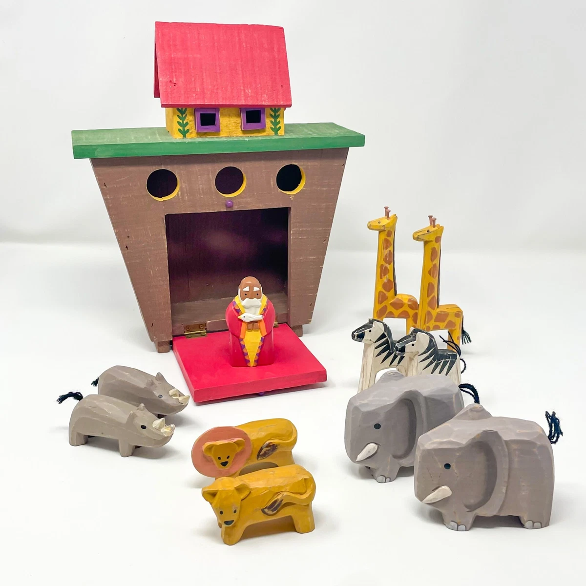 Wooden noahs 2025 ark toy