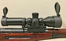 3-9X42 Long Eye Relief Scout Scope For Mosin Nagant 91/30 M44 With Scope Mount