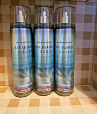 3 pc Bath  Body Works SEA ISLAND SHORE Fine Fragrance Mist NEW