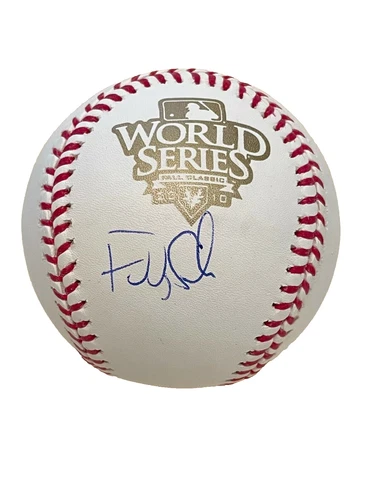 Freddy Sanchez signed 2010 World Series Baseball - SF Giants - MLB Authenticated