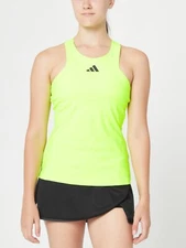 adidas Gameset Tennis Tank Top Womens Vest Yellow