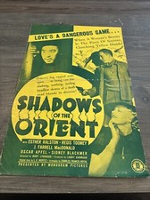 1935 Shadows Of The Orient Pressbook Cover Page (A)