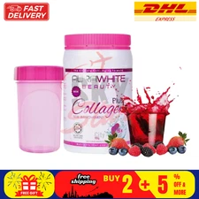 Aura White Beauty COLLAGEN PLUS Skin Whitening Ultimate Anti Aging DHL EXPRESS