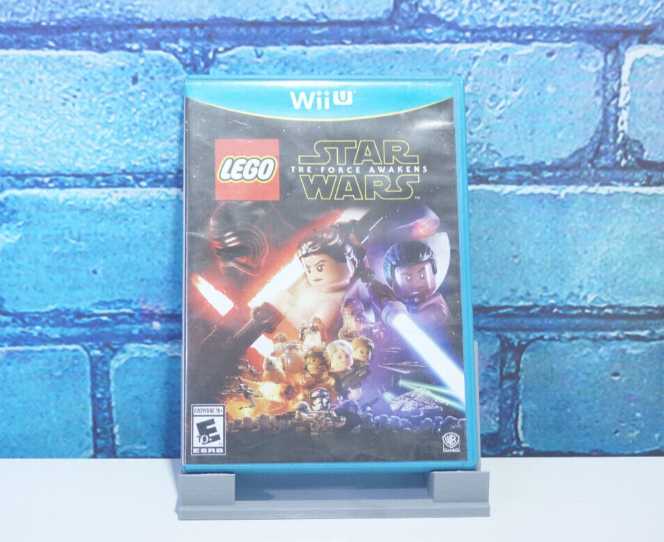 LEGO Star Wars: The Force Awakens (Nintendo Wii U, 2016) Game, Case, and  Manual
