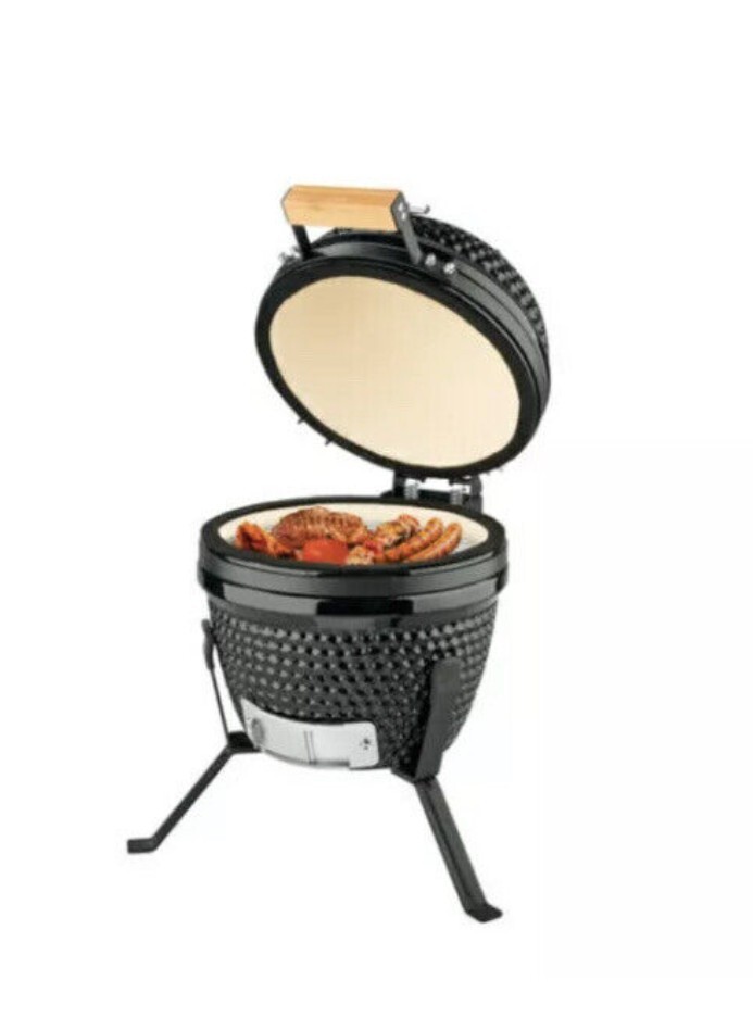 Grillmeister Kamado Ceramic Barbecue eBay