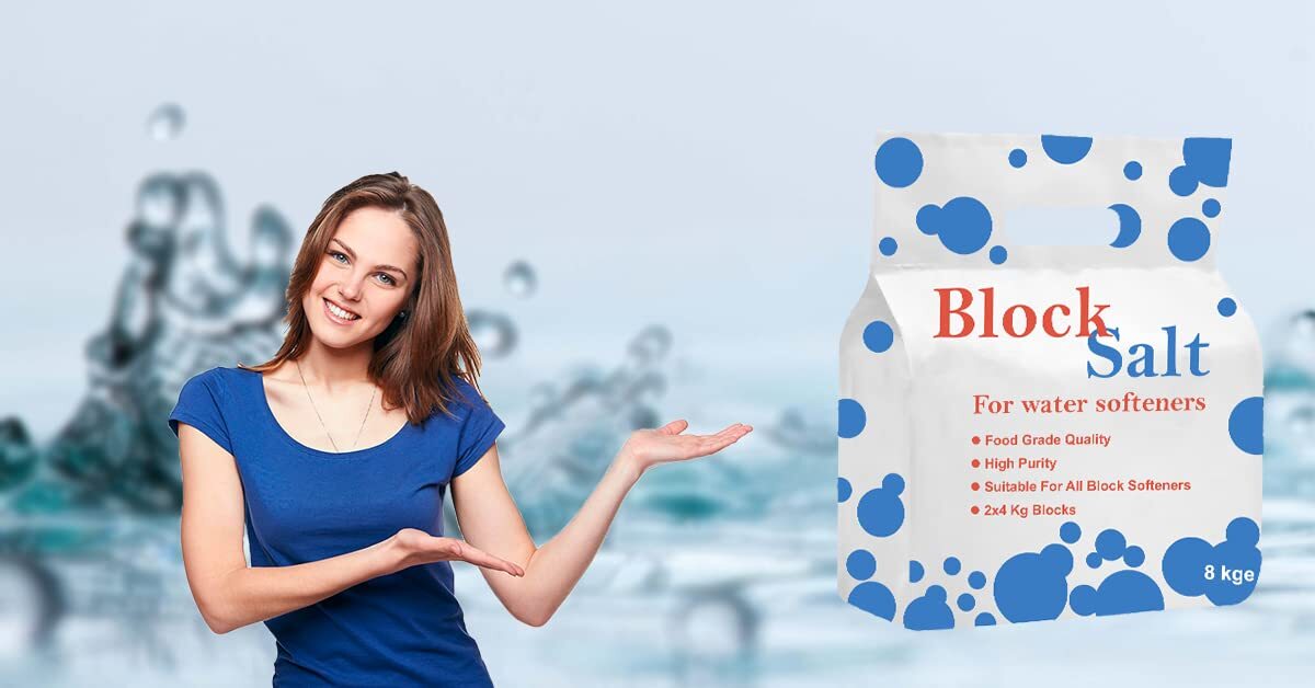 1 Pack 2 Block Salt Water Softener for Harveys 100 Pure Natural UK