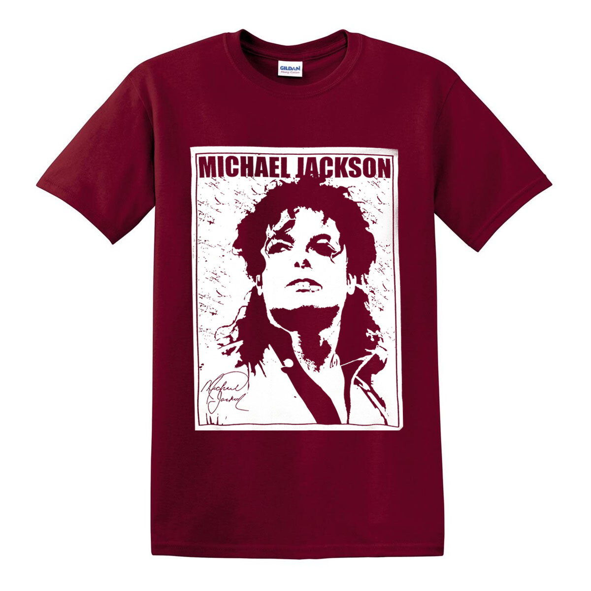 MICHAEL JACKSON SIGNATURE T-SHIRT/King Of Pop/Legend/Icon MICHAEL JACKSON SIGNATURE T-SHIRT/King Of Pop/Legend/Icon
