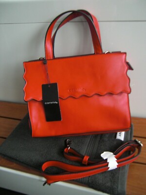 Comma rot Tasche neu mit Etikett kleine Handtasche edel im Design