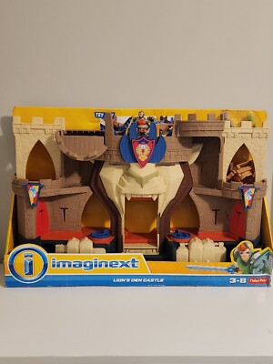 Imaginext New Lion's Den Castle from 2014 Rare Hard To Find NEW!!