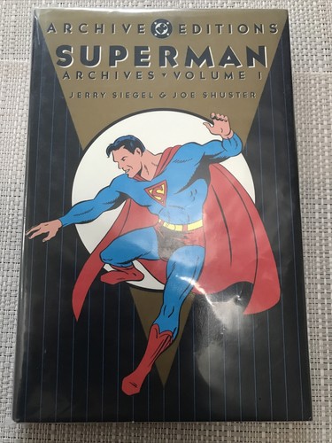 1989 DC Comics HARDBACK Archive Editions SUPERMAN ARCHIVES Volume 1 DUST JACKET