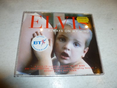 ELVIS PRESLEY - Always On My Mind - 1997 UK 4-track CD single