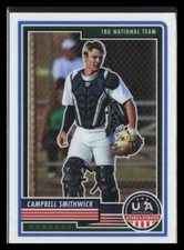2023 Panini USA Baseball Stars & Stripes Campbell Smithwick #15