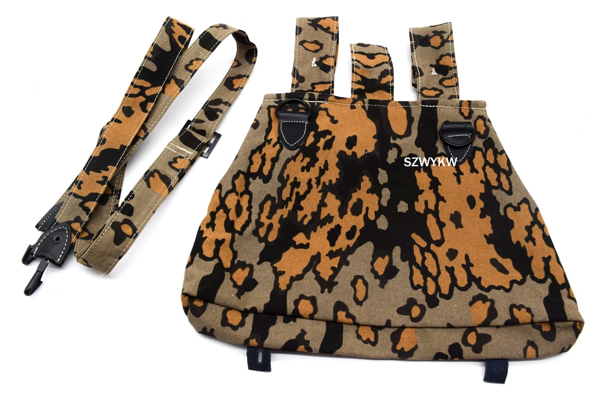 Replica WWII German Bread Bag W Strap OAK Autumn Camo color eBay