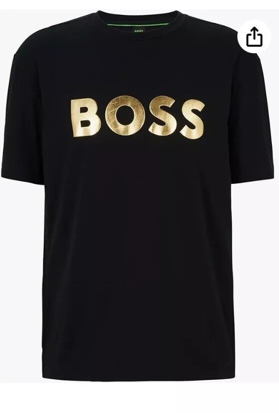 Hugo boss black and gold t shirt online