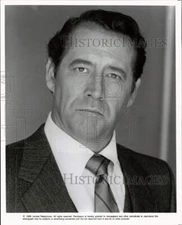 1986 Press Photo Barry Corbin stars as Max Blye in "Warm Hearts, Cold Feet"