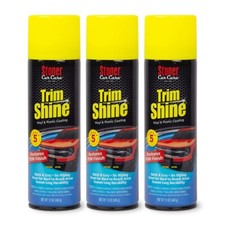 Stoner Car Care 91034 3PK Trim Shine Vinyl and Plastic Aerosol Protectant