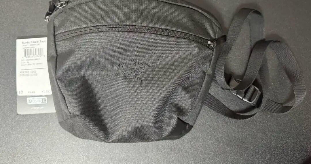 ARC'TERYX MANTIS 2 WAIST PACK Bag Polyester black logo fashion