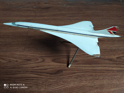 Rare old British Airways CONCORDE scale model Aircraft of 70's. | eBay