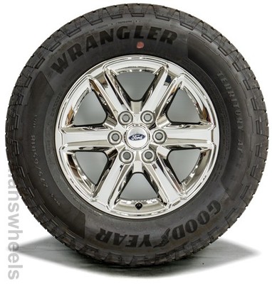 4 New Takeoff Ford F-150 18” Chrome Factory OEM Wheels Rims