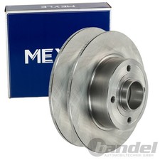 2X MEYLE BREMSSCHEIBEN 240mm HINTEN PASSEND FÜR RENAULT CLIO MEGANE MODUS