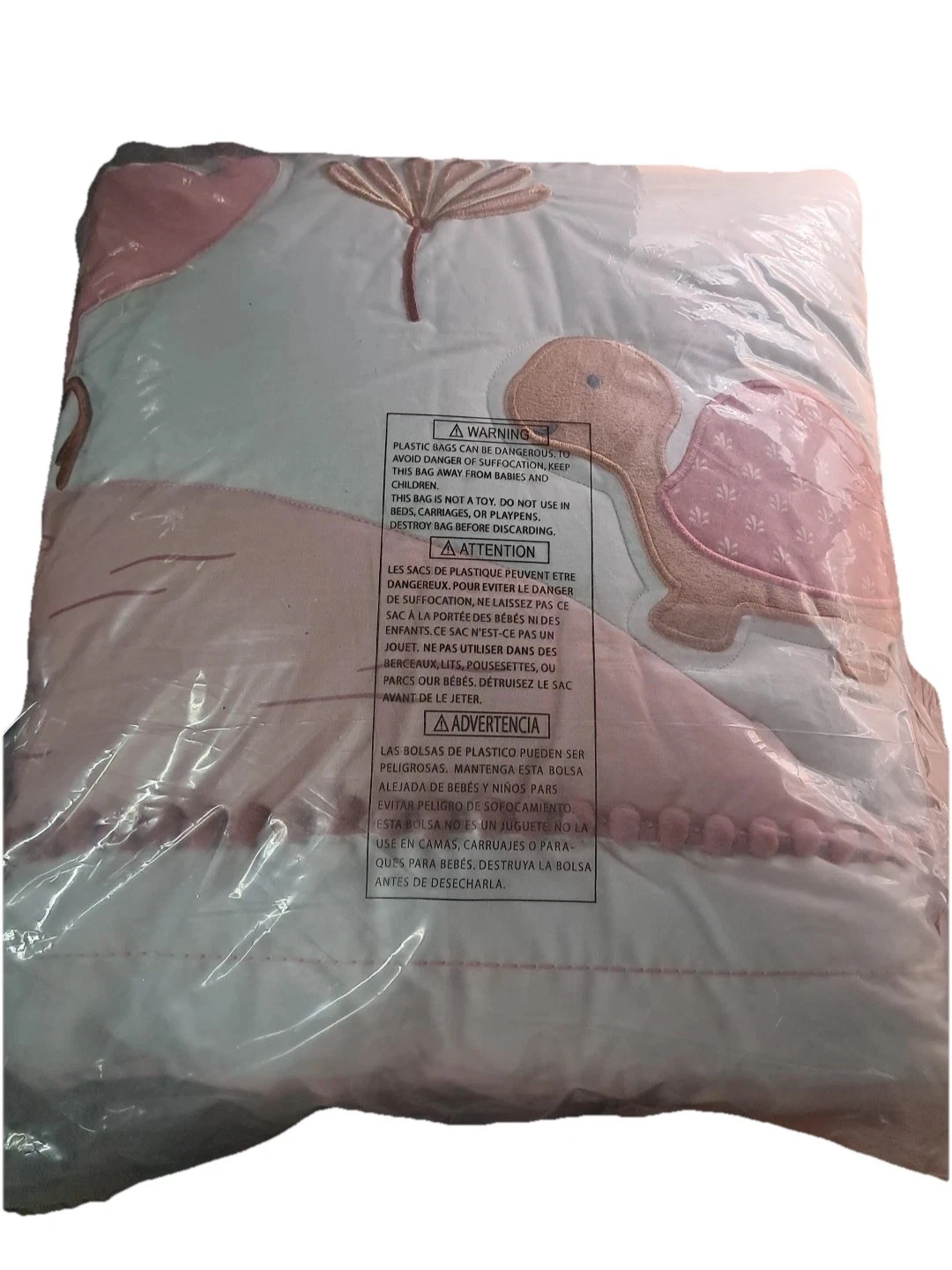 The PeanutshellSafari Oasis, Cotton Crib Bedding Set for Baby Girls, 4 Pieces
Opens in a new window 