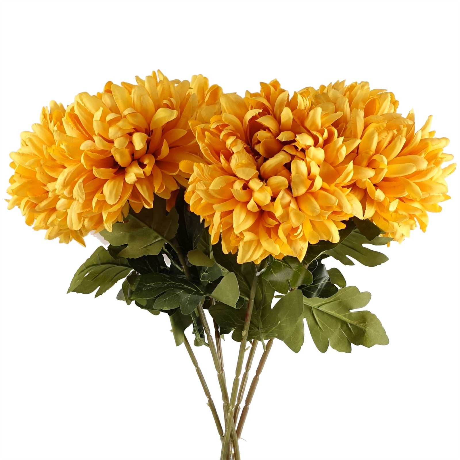 Artificial Plant Yellow Realistic Faux Indoor Home Office Decor