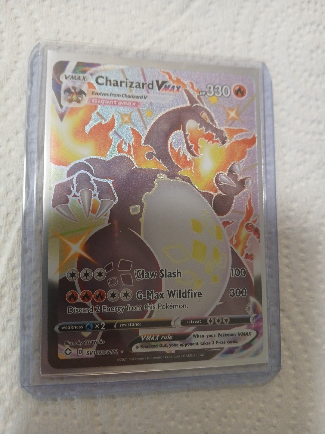 Charizard VMAX SV107/SV122 Shining Fates: Shiny Vault Holo