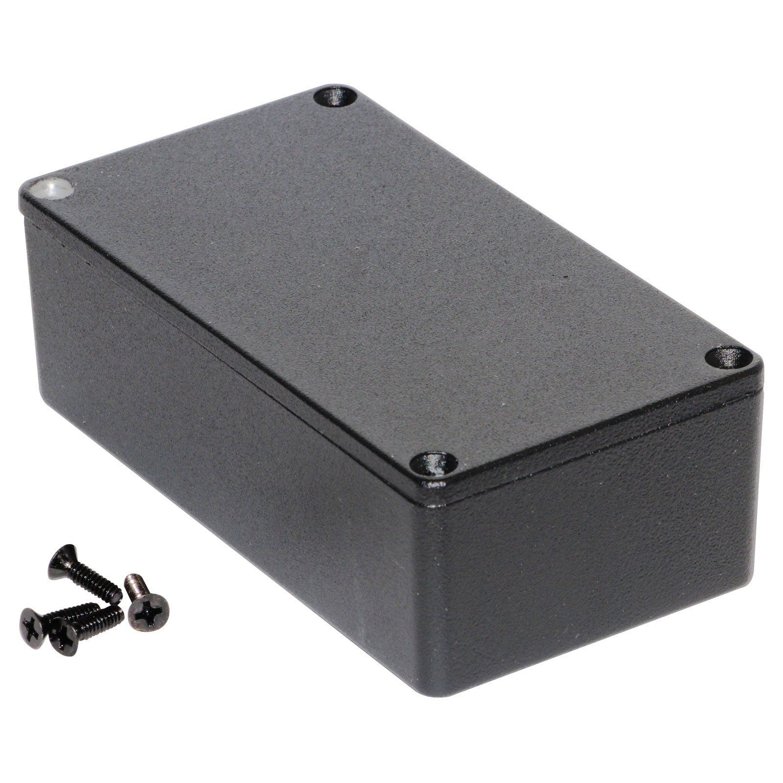 Hammond Diecast Enclosure Black (121 x 66 x 40mm)