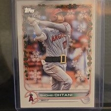 2022 Topps Holiday Shohei Ohtani Los Angeles Angels Santa Belt SSP