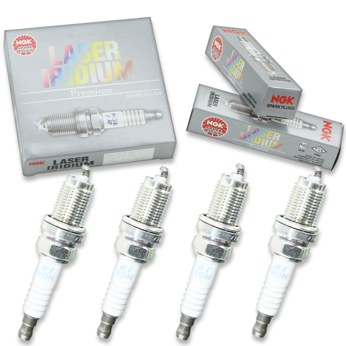 4 pc NGK 6994 IZFR6K11 Laser Iridium Spark Plugs for XP5224 VK20PRZ-11 yo