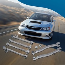 6pcs Rear Suspension Control Trailing Arm Kit for Subaru Impreza WRX 2002-2007