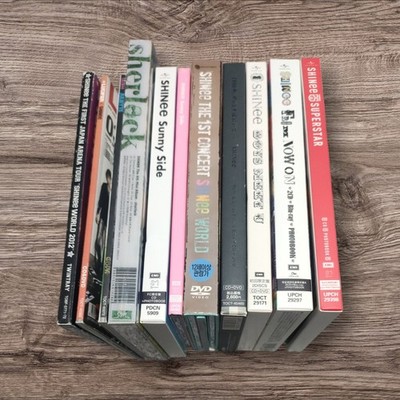 SHINee 9CD 2DVD set SUPERSTAR, 1st concert, Sunnw Side, ,,, NO
