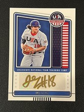 Jake Gelof 2023 USA Stars & Stripes Auto Gold Ink CNTC-JG