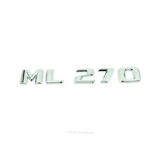 MERCEDES-BENZ M W164 Heckklappen-Emblem A1638170815 Originalteil MERCEDES-BENZ M W164 Heckklappen-Emblem A1638170815 Originalteil