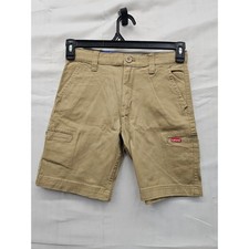 Levi's Boys Cargo Shorts Gold Cotton Blend Casual Size 12
