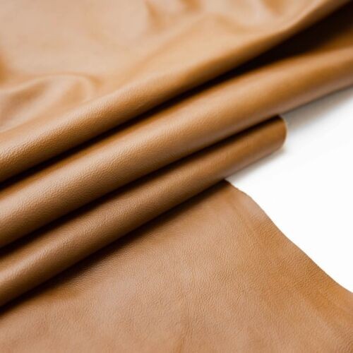 NAPPA Upholstered Leather Tan 1/1 LEATHER Genuine Leather Furniture Leather Beef PN10 - Picture 1 of 8