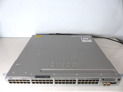 Cisco Catalyst 3850 48 PoE+ Managed Gigabit Switch Rack Einbau #R
