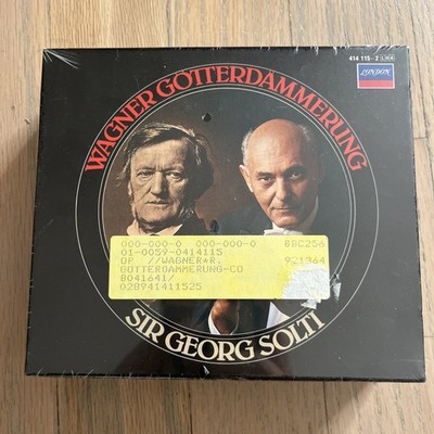 NEW SEALED Wagner: Gotterdammerung - Sir Georg Solti - 4 CD Box Set